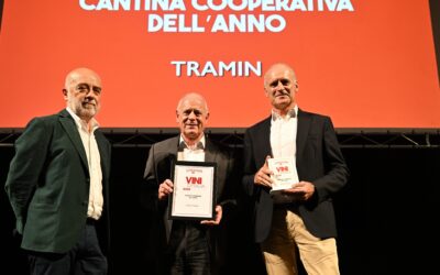 CANTINA TRAMIN PREMIATA COOPERATIVA DELL’ANNO DALLA GUIDA GAMBERO ROSSO