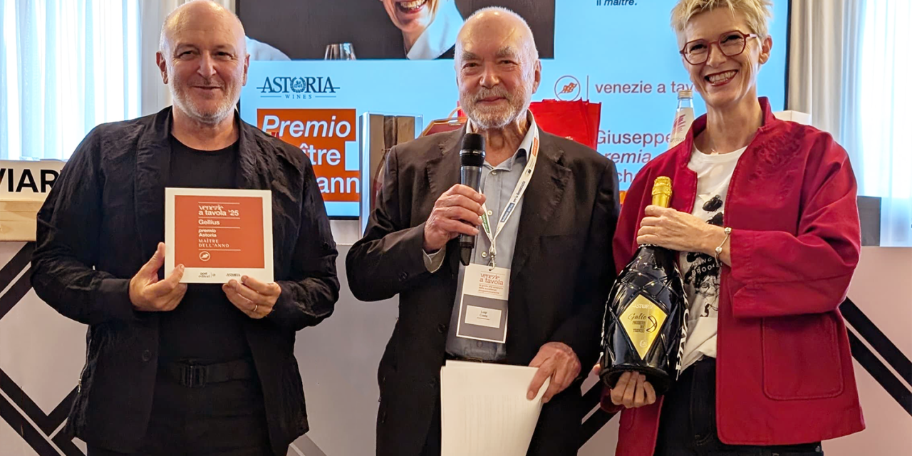 MICHELA GOBBO PREMIATA DA VENEZIE A TAVOLA 2025: LA MAÎTRE DELL’ANNO È DI CASA AL GELLIVS